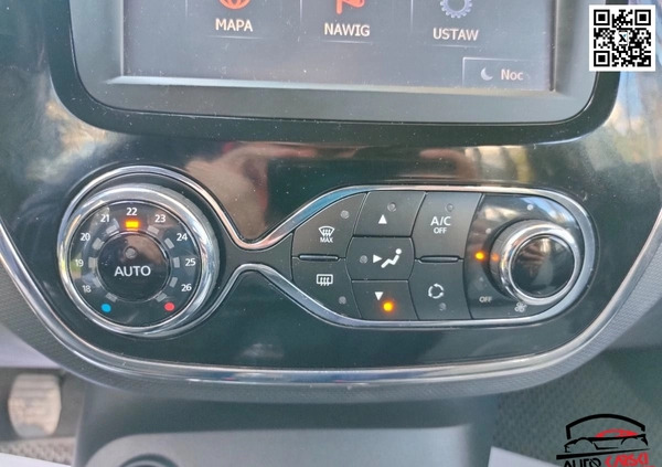Renault Captur cena 38500 przebieg: 148719, rok produkcji 2015 z Lublin małe 781